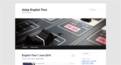 Desktop Screenshot of englishtimeadeje.com